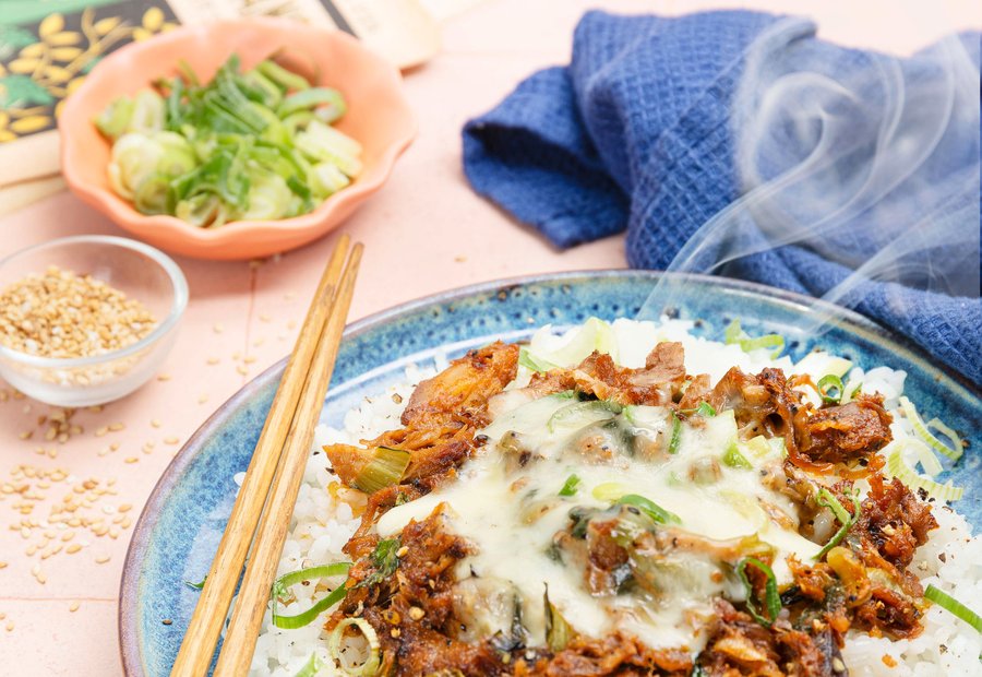 Recette cheesy pork bulgogi Quitoque